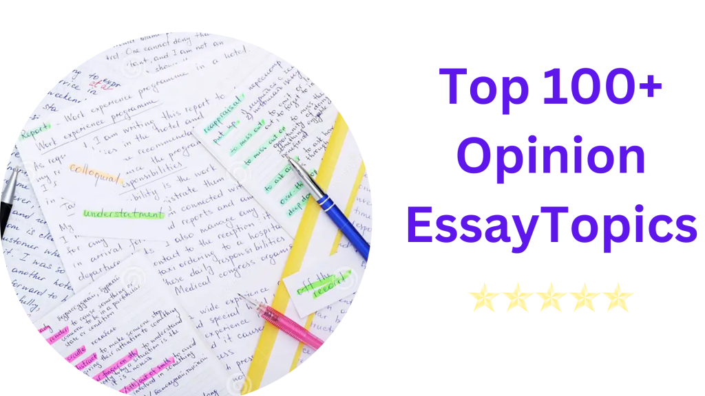 opinion essay topics education