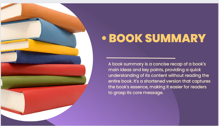 How To Write A Book Summary | Best Tips And Examples